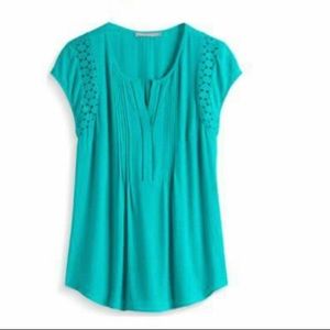 Daniel Rainn Milena Crochet Detail Top XLP